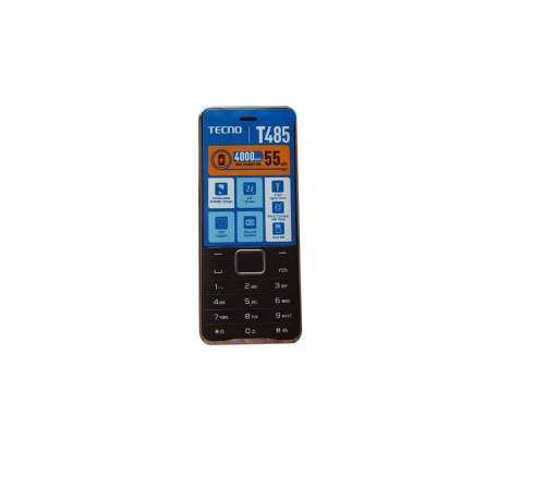 Tecno T485 - 2.8" Loud FM Speaker 4000mah Battery - Black