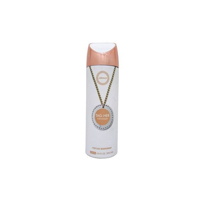 Armaf Body Spray for Women, Tag Her, 200ml - White