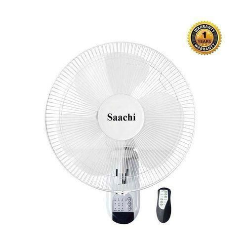 16 Inch Wall Fan With Remote Control And 3 Speeds -White