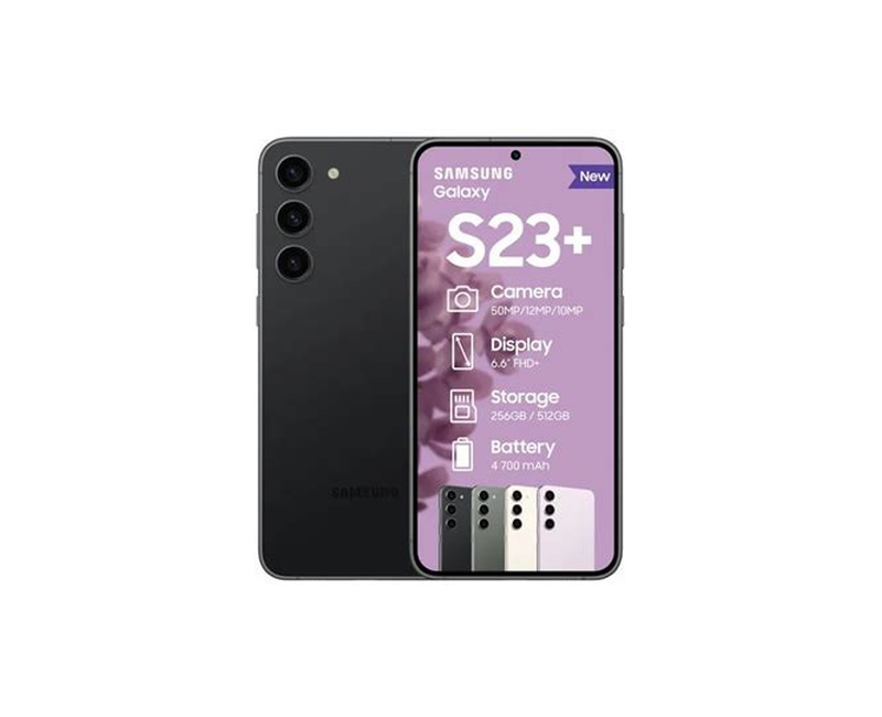 Samsung Galaxy S23 Plus 5G – 6.6" Dynamic AMOLED 2X, 8GB RAM, 256GB Storage, Snapdragon 8 Gen 2, 50MP Camera, 4700mAh Battery, IP68 Water Resistant, Dual SIM