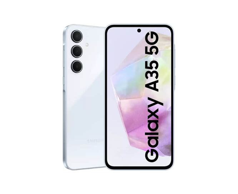 Samsung Galaxy A35 5G – 6.4" Super AMOLED Display, 8GB RAM, 256GB Storage, 5000mAh Battery, 48MP Quad Camera, 13MP Front Camera, Dual SIM – Smartphone
