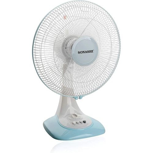 Table Fan 16-Inch With High Velocity Performance-Multicolour