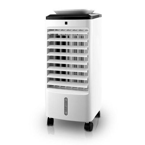 Powerful Air Cooler With 5 Liters Water Tank Wheels And Remote Control-Multicolour