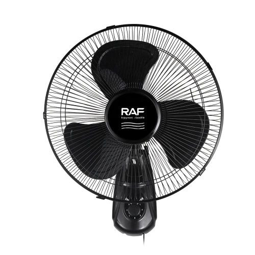 Quality Wall Mount Fan With Powerful Wind-Black