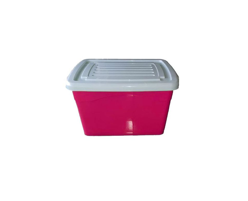40L Plastic Storage Container- Pink