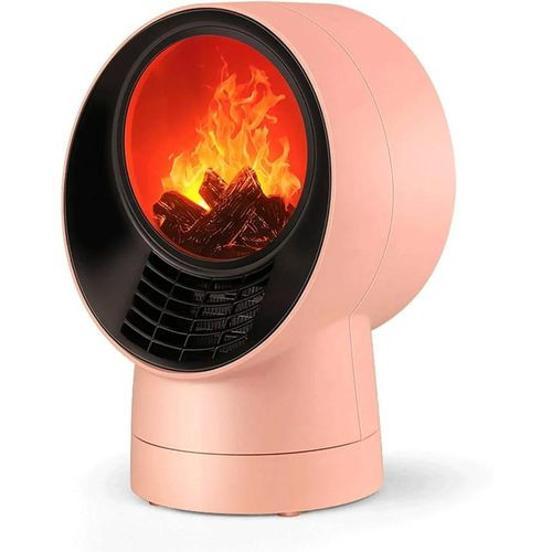 Free Standing Fireplace Modern Electric Fireplace Heater With Realistic Flame Effect-Multicolour