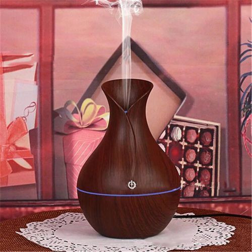 Air Purifier Essential Oil Diffuser Touch Mode 7 Color LED - Color May Vary