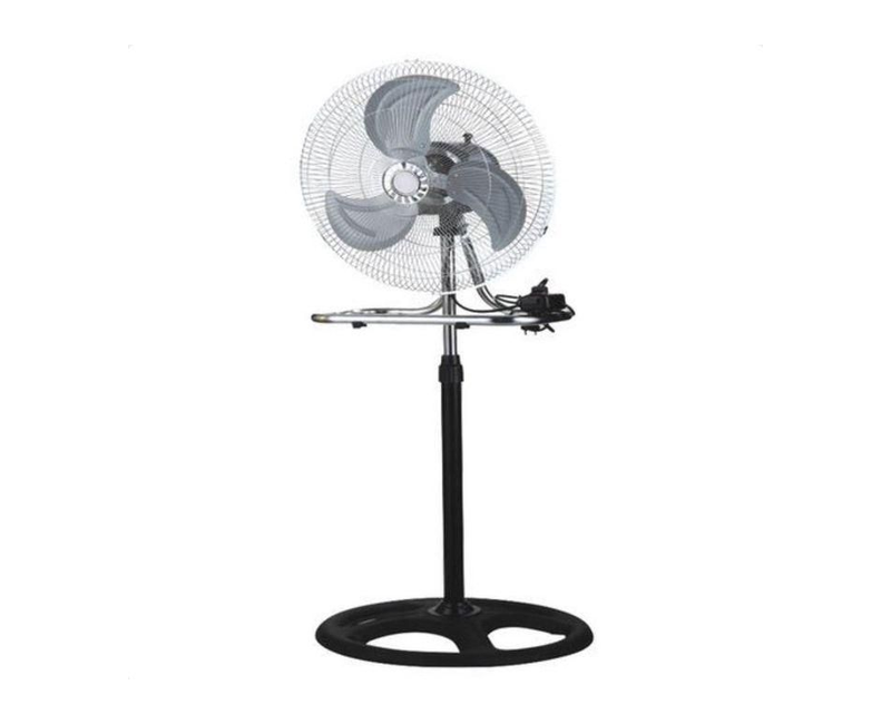 18″ Stand/ Table 3in1 fan Oscillating & Adjustable Electric Type -Silver,Black