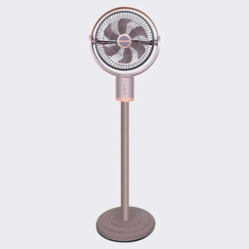 12 Inch Adjustable Rechargeable Stand Fan With An Elegant Look-Multicolour