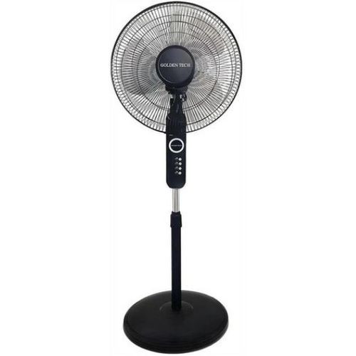 16 Inch Floor Standing Fan With Low Noise Operation-Black