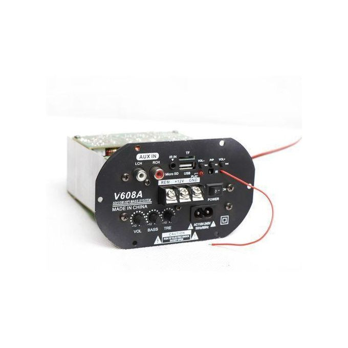 Car HIFI Bass Sound System - Black