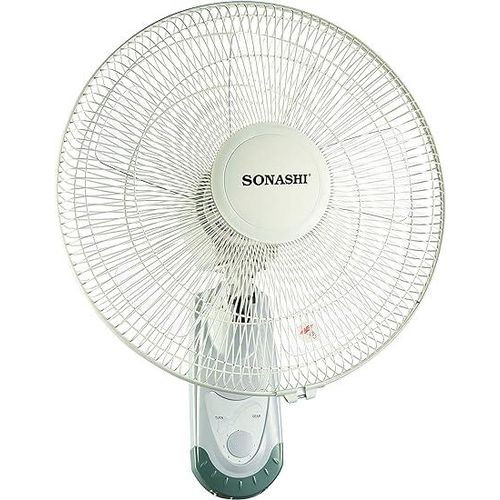 Wall Mount Fan With Dynamic Design And A Powerful Motor-White