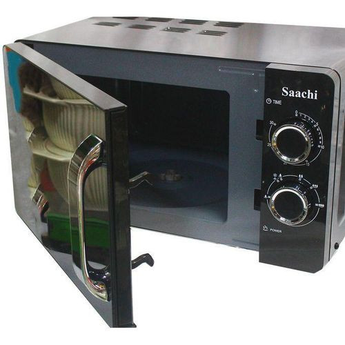 20Liters Efficient Microwave Oven With 30 Minutes Timer And 6 Power Levels-Black