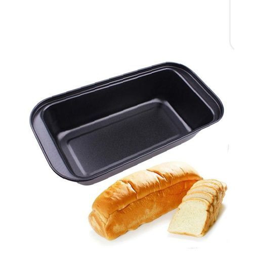 Rectangle Baking Cake Mould Bread Loaf Pan - Black