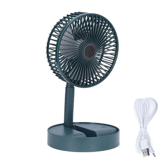 Small Table Fan & Also Acts As A Powerbank - Color may Vary