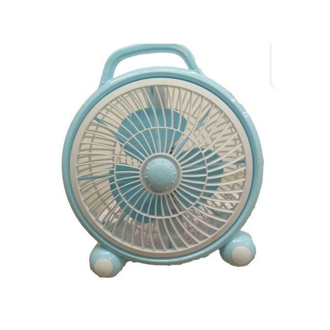 Electric Mini Table Fan Portabe - White