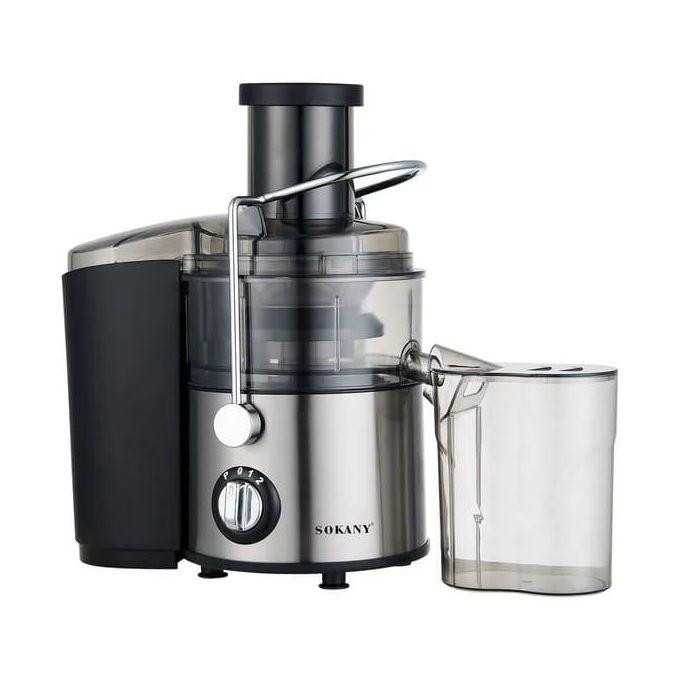 Commercial slow Juicer And Blender Extractor With Crystal Display Stainless Steel - Multicolor