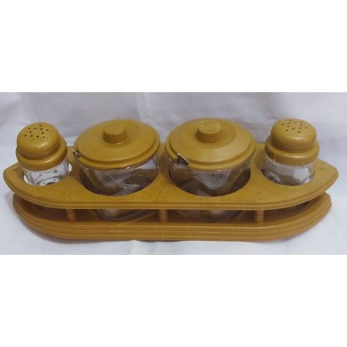 4Pc Canister - Brown