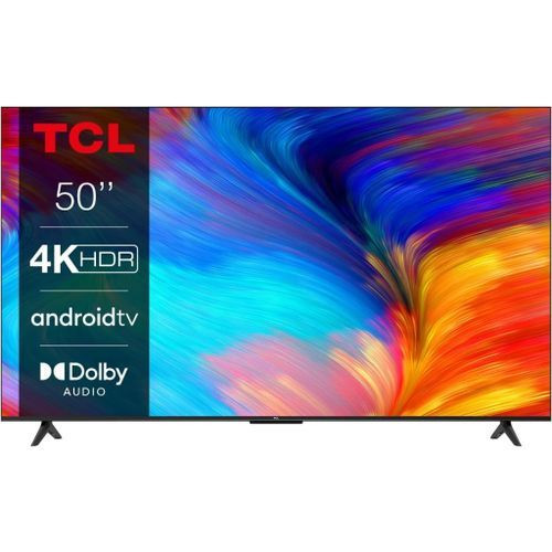 50 Inch UHD 4K HDR Google TV Smart Android LED TV Bluetooth Youtube Netflix Prime Video Google Play Chromecast Built-In With Inbuilt Free To Air Decoder – Black