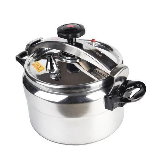 5Litres Stainless Steel Pressure Cooker - Silver