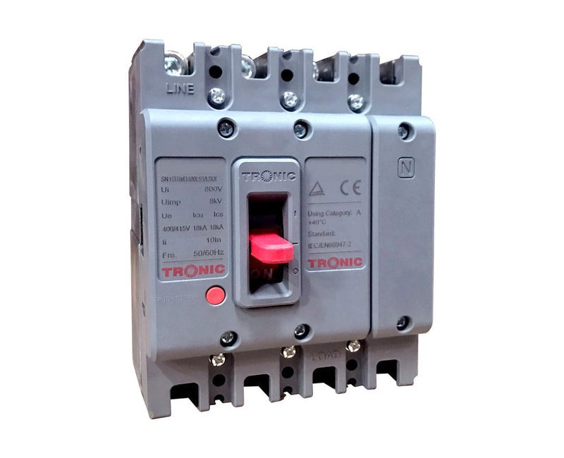 MCCB BREAKER 400A 4POLE MG 400L-0400-04