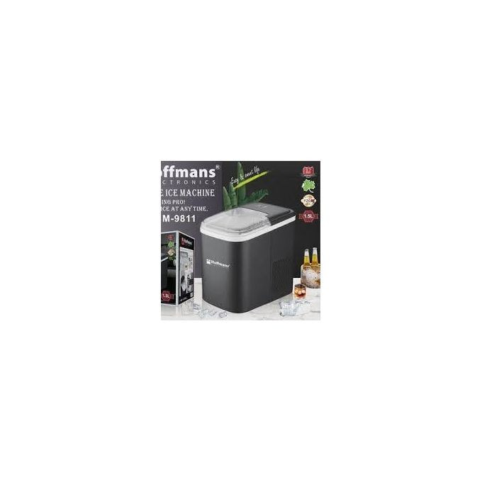Ice Maker Machine – 1.5L Capacity Quick & Convenient Ice Production. Multcolour