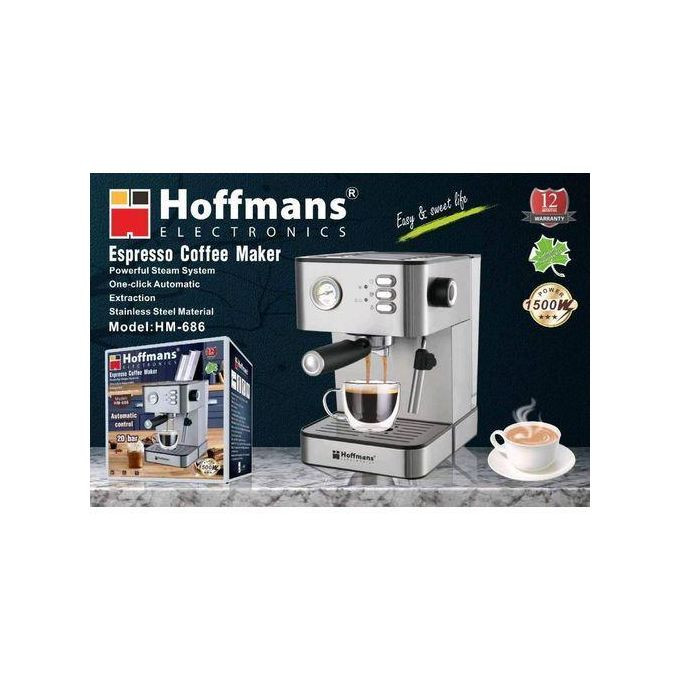 Espresso Coffee Maker HM-686 - Black