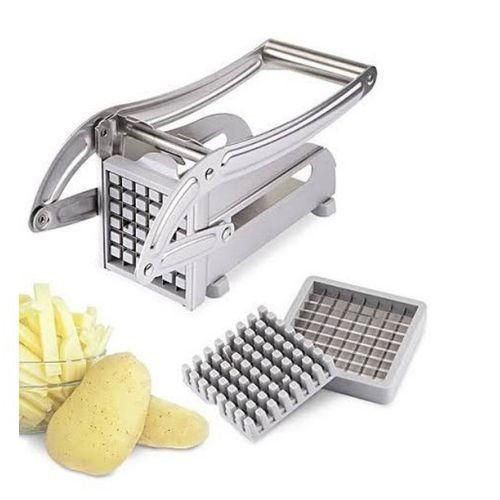 Silver French Fries Potato Cutter & Slicer.